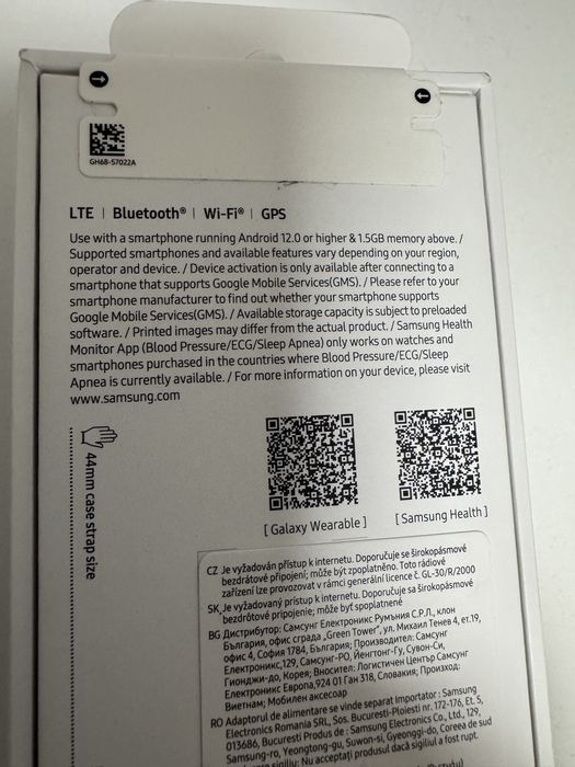 Samsung Watch 8 44mm LTE Nou Garantie 2 ani