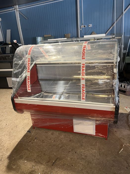 Vitrina frigorifica orizontala 100cm geam rotund