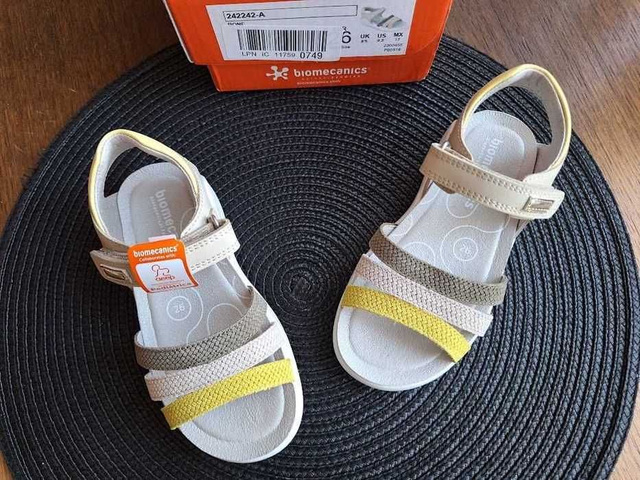 Сандали - чисто нови - Clarks, Geox, Biomecanics - н. 26