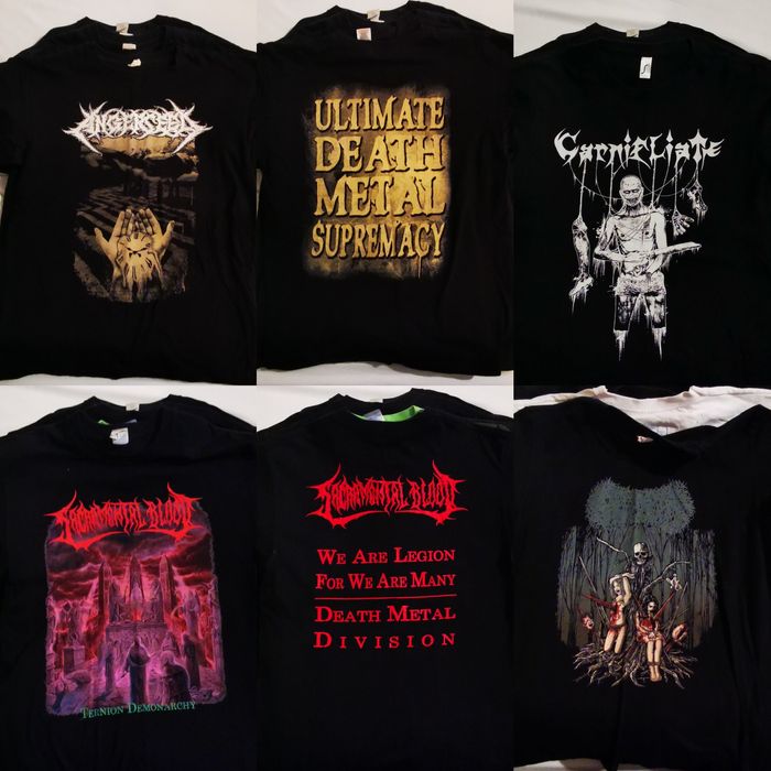 Tricouri Deathmetal, Metal, Rock