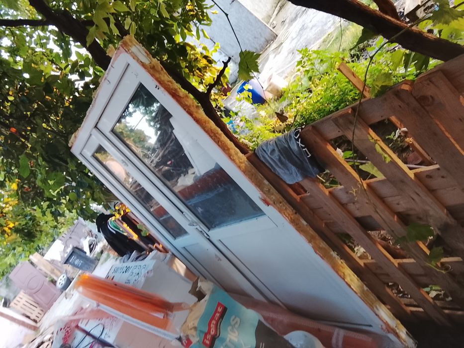 Vând ușă de termopane exterior
