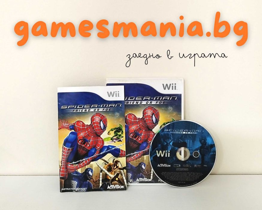 [NINTENDO Wii] 140 игри -  ТОП издания! Mario/Spiderman/Zelda/Marvel