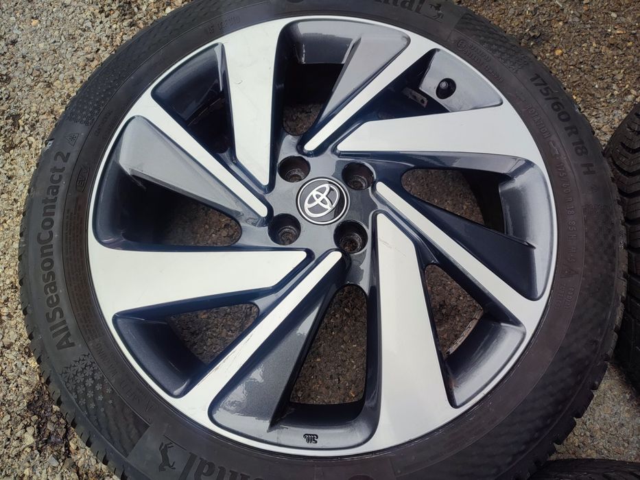 18" оригинални алуминиеви джанти за Toyota Aygo X.