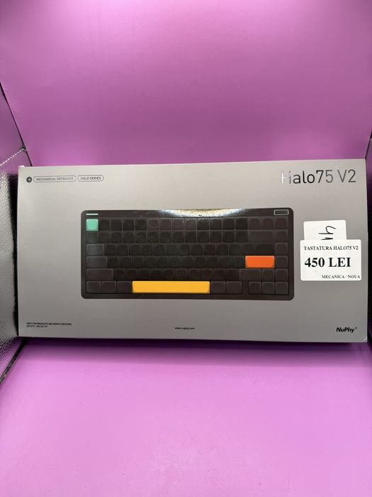 Tastatura mecanica halo 75 v2 •Matei Amanet Crangasi•