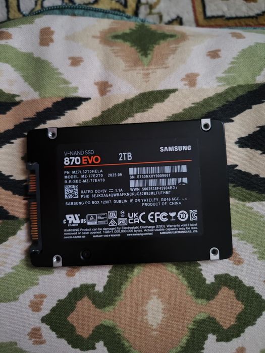 Ssd samsung 870 Evo 2tb