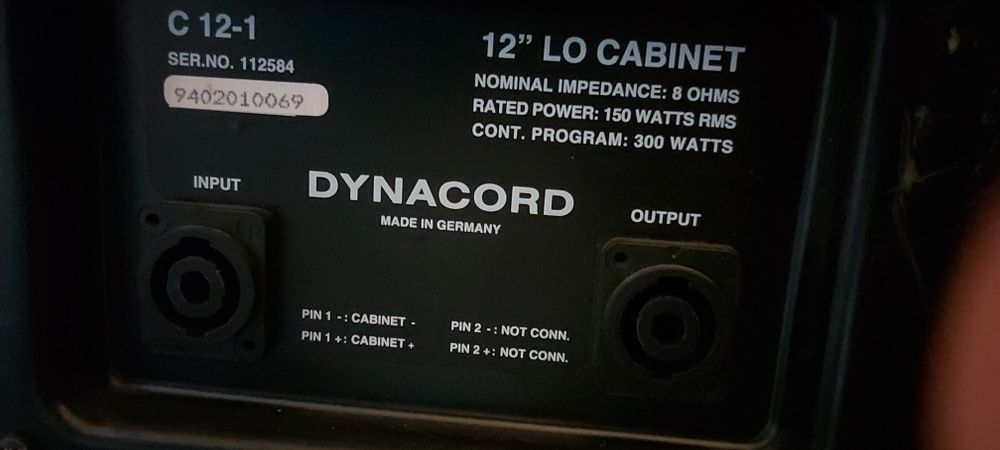 Vând boxe mixer și amplificator Dynacord