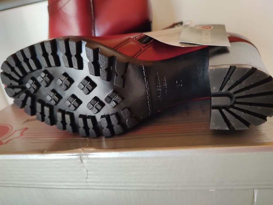 Чисто нови дамски боти от естествена кожа Gracia