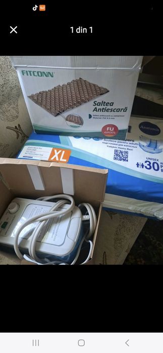 Saltea antiescare +bax pampersi marimea L