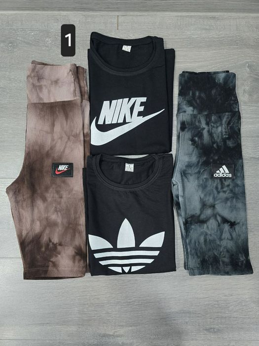 Set dama 4 piese 
Colanti scurti tetra+ tricou