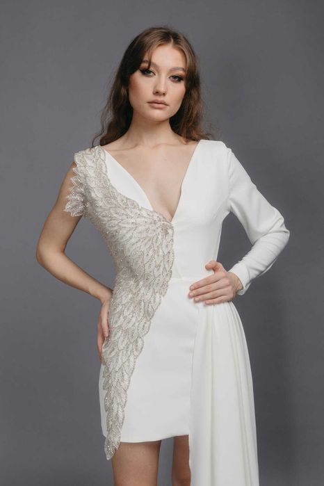 Rochie de Cununie Creata de Atelierul Aerial Amaznest