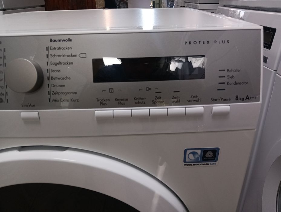 Сушилня с термопомпа АЕГ Aeg Protex Plus A+++ 8кг 2 години гаранция!