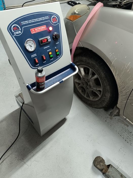 Промывка печки радиатора двигателя