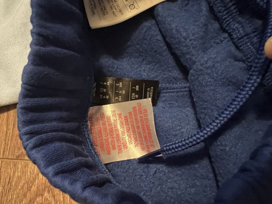 Анцуг адидас-лека вата,зелен с цип-3-4г-104 размер