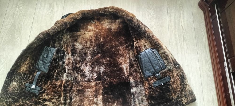 Дублёнка мужская