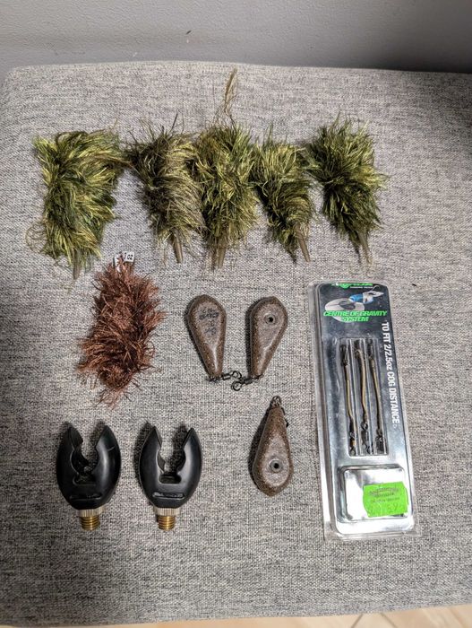 Камуфлажни Тежести + Korda Center Of Gravity System + аксесоари