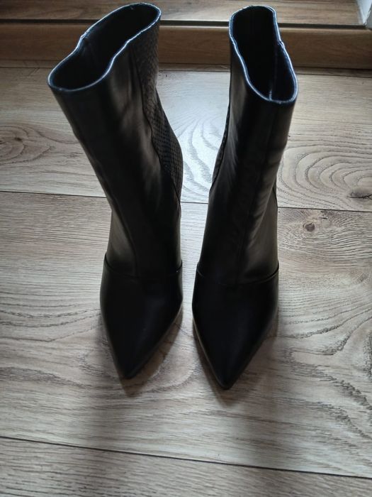 Botine piele naturala Lola shoes