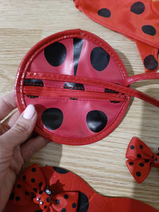 Рокля Калинката и Черния котарак + аксесоари