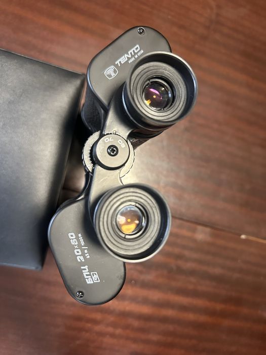 Binoclu TENȚO 20×60 – Made in USSR – stare excelentă, complet