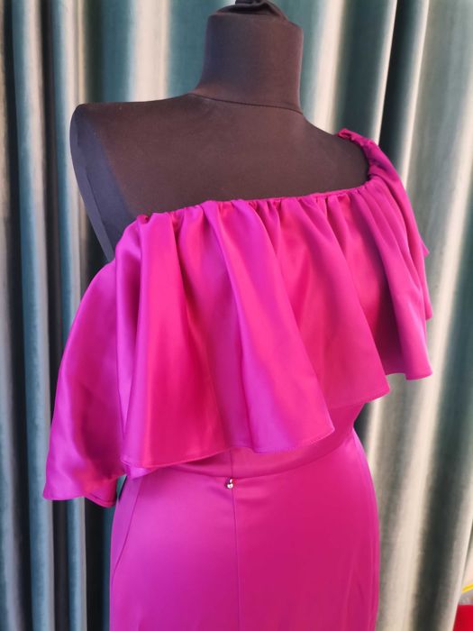 Rochie eleganta din satin poema
