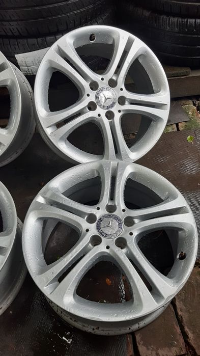 Set 4 jante aliaj r17 Mercedes 5x112 Volkswagen preț fix 1100 lei setu