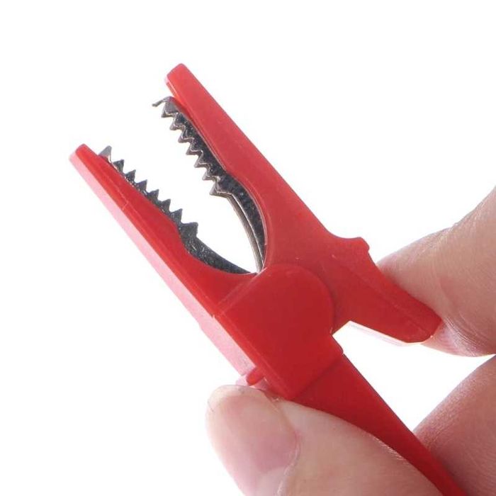 Clesti crocodil aligator mufa banana 4mm Multimetru set 6 buc