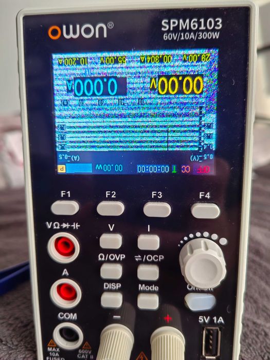 Sursa OWON SPM6103 60V 10A, display defect