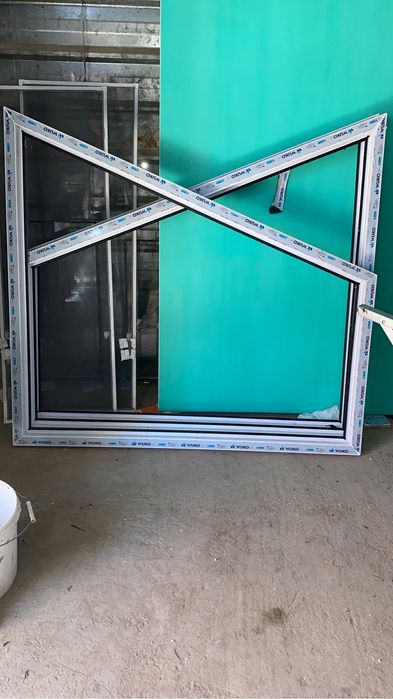 Алюминиевая витраж окно дверь