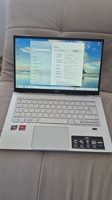 Vând laptop Acer Swift 3