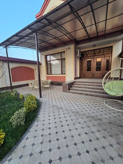 Участок 7 соток два этажа и подвал Карасу1 махалля Шортепа КС