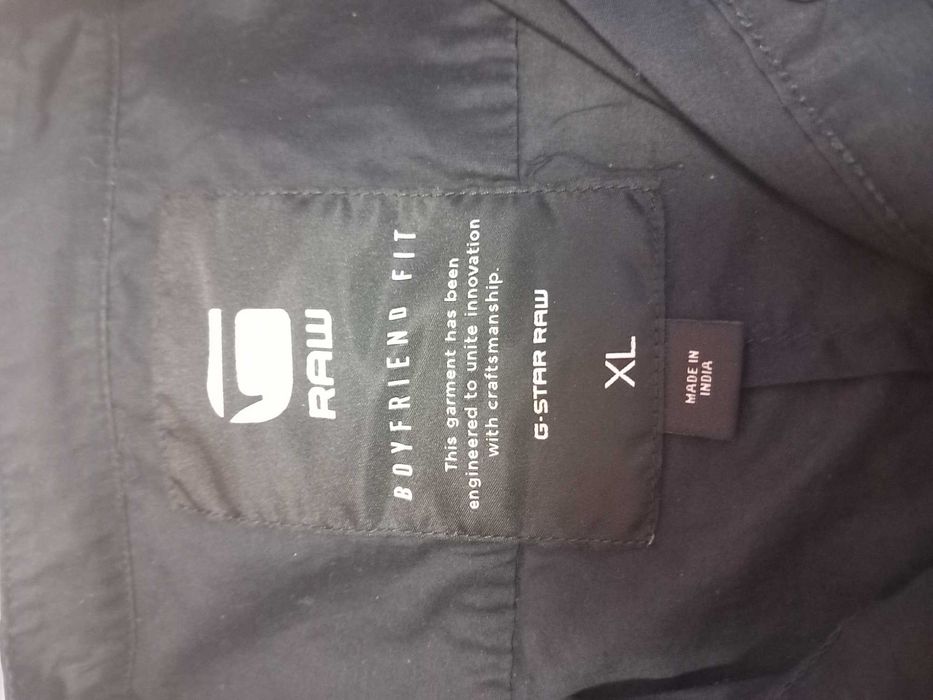 Мъжка риза G-star със попска яка