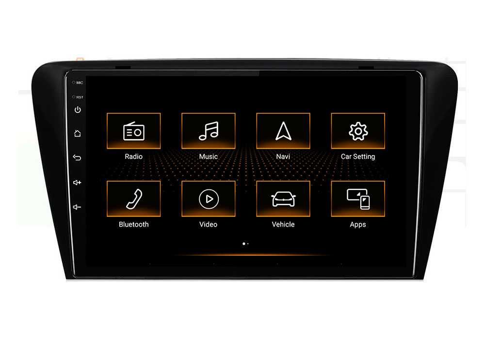 Navigatie Skoda Octavia3 android octacore 6+64GB DSP SIM Meniuri MIB2