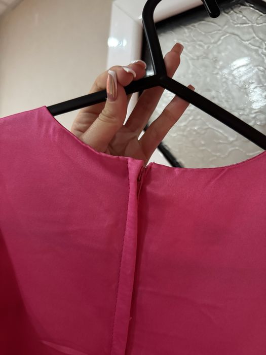 Розова официална рокля