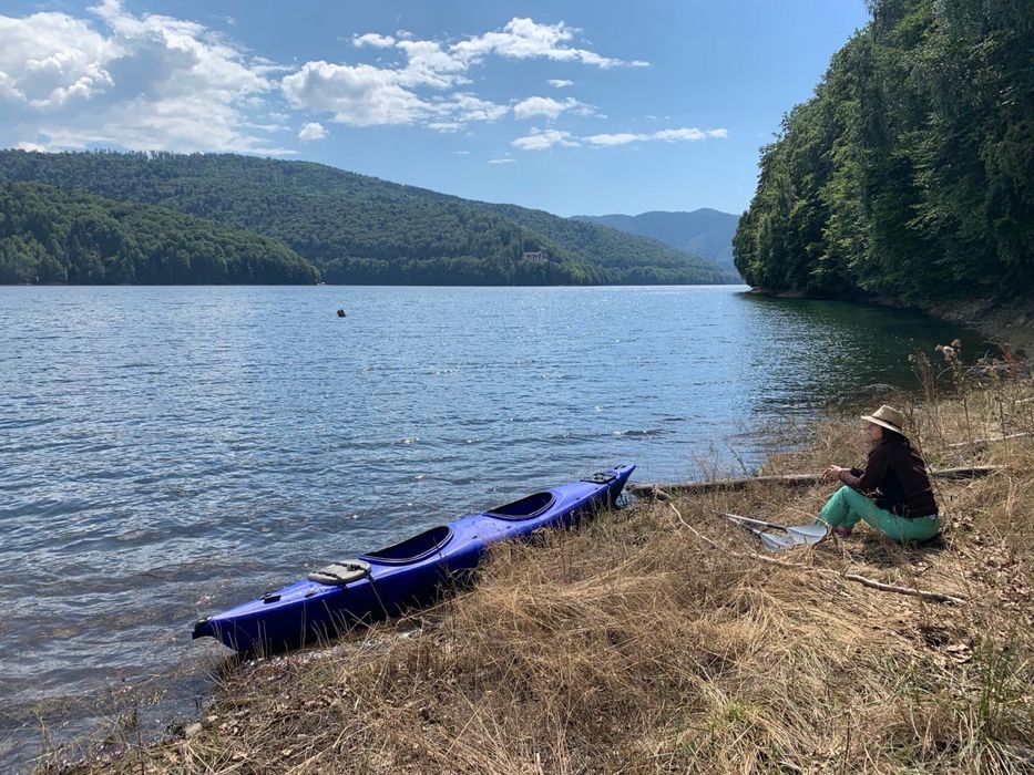 Kayak Prijon Poseidon + vasle + veste + cârmă
