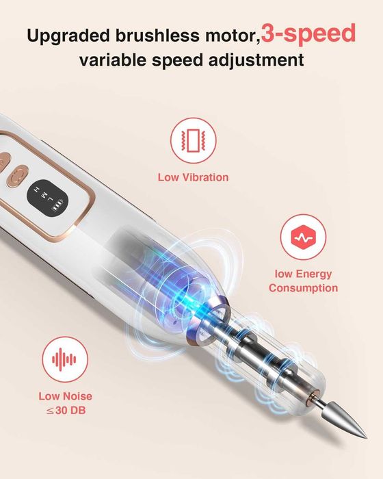 2 в 1 електрическа пила за нокти