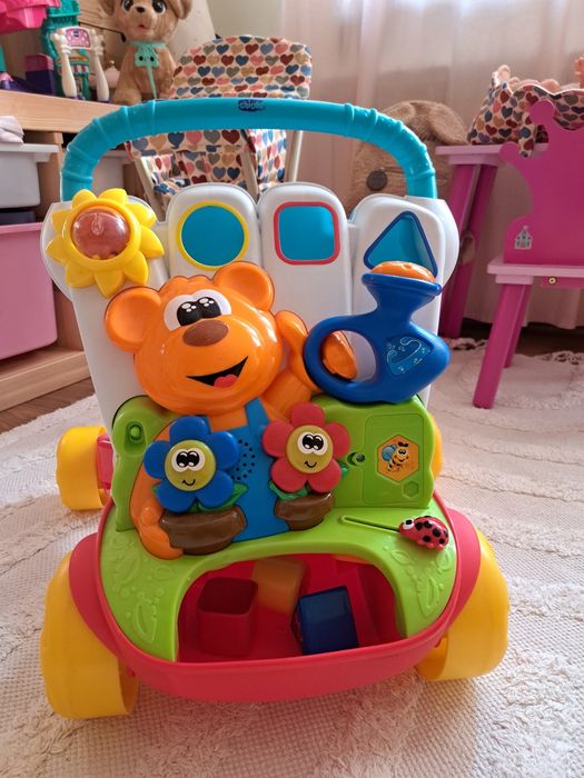 Chicco проходилка за бутане - играчка за прохождане Baby Gardener