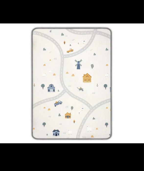 Нов двулицев детски килим за игра 120/180