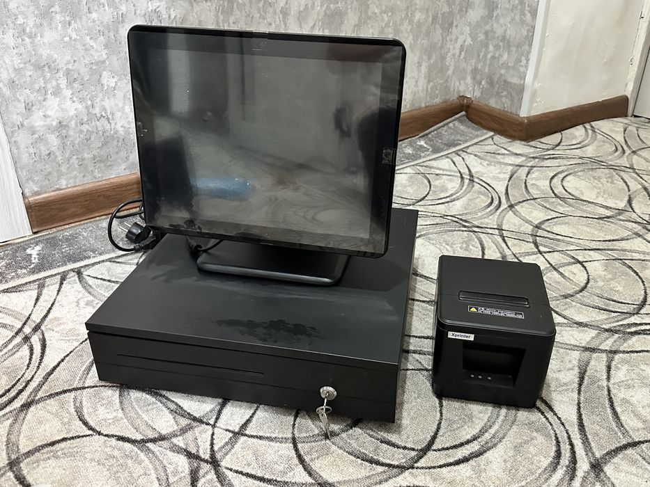 Моноблок, принтер чек, ящик для денег