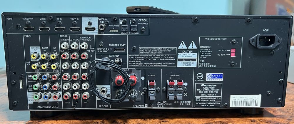 Ресивер Pioneer VSX-521