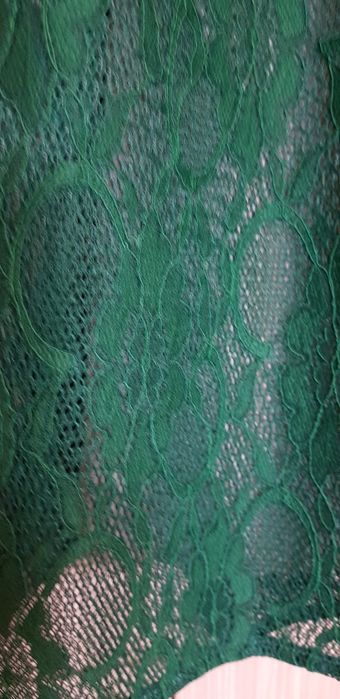 Rochie ocazie, dantela, verde, mar 38