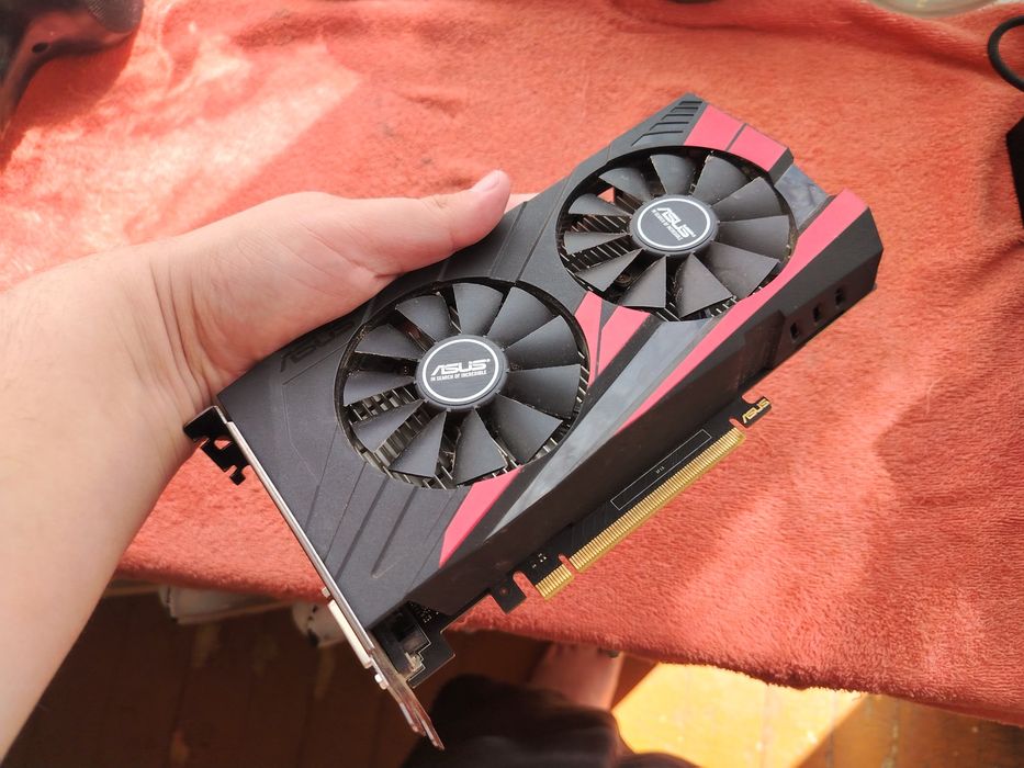 Видеокарта GTX 1050ti asus