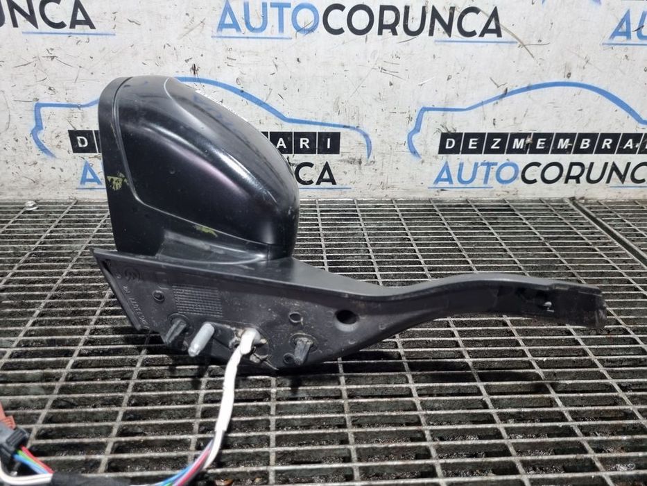 Oglinda stanga Peugeot 2008 Facelift 2016 - 2019 4 Usi Perla Nera Schwarz KTV (1299) ...