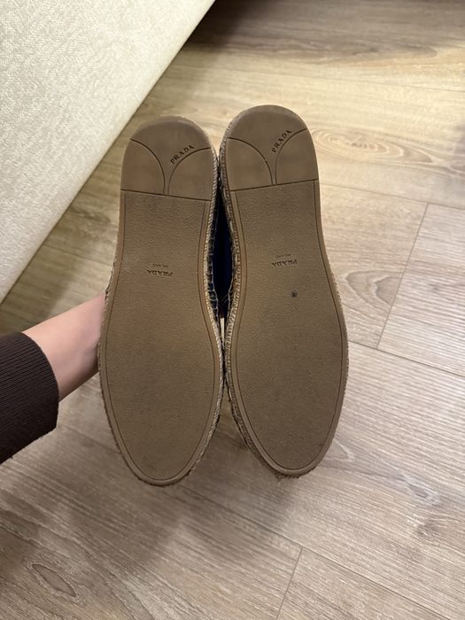 Эспадрильи Prada