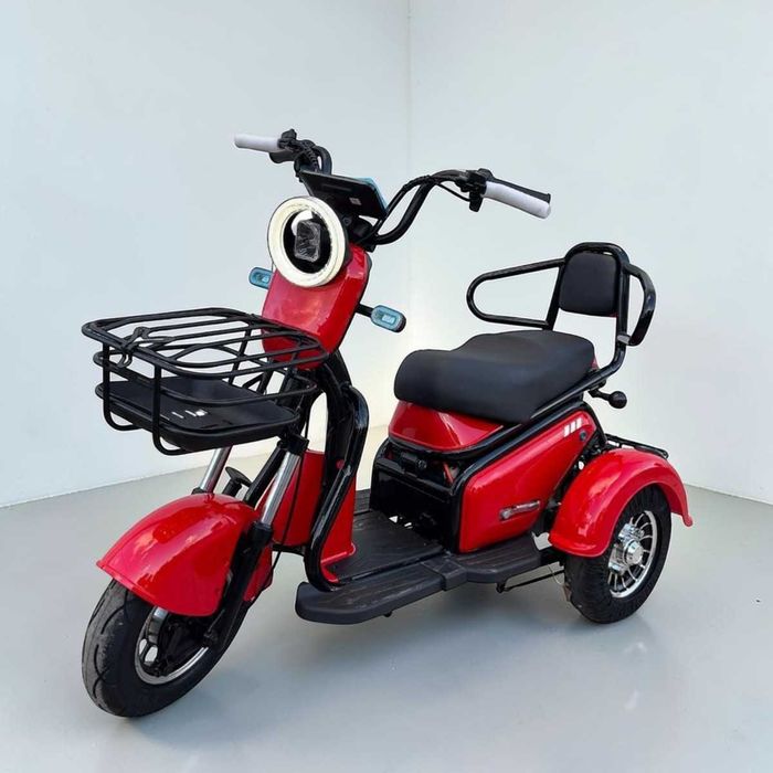 Двуместна Електрическа Триколка PUDDING 1800W МОДЕЛ 2026