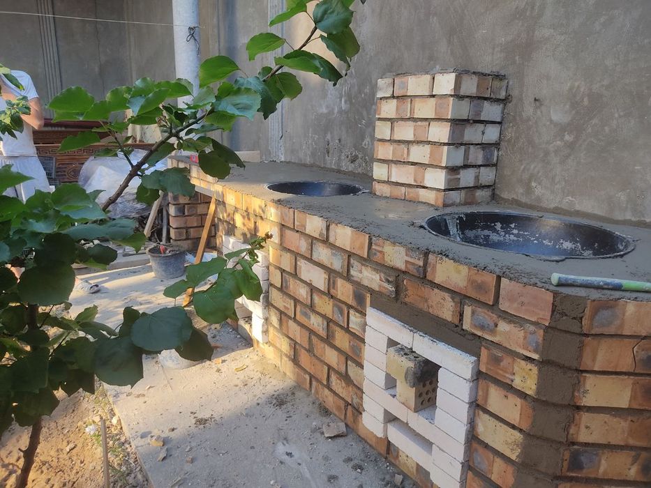 Ёзги ошхона. Летняя кухня