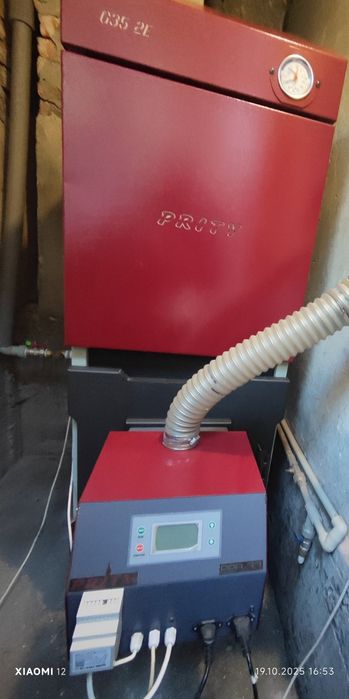Котел и горелка Прити 35KW