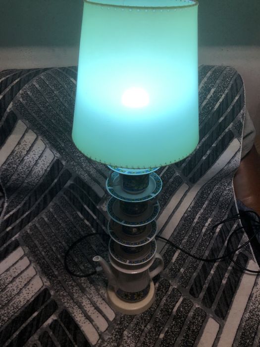 Veioza ceramica 90cm înălțime