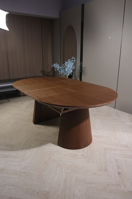 СТОЛ ФАРАОН (ШПОН) 120(200)×120×75