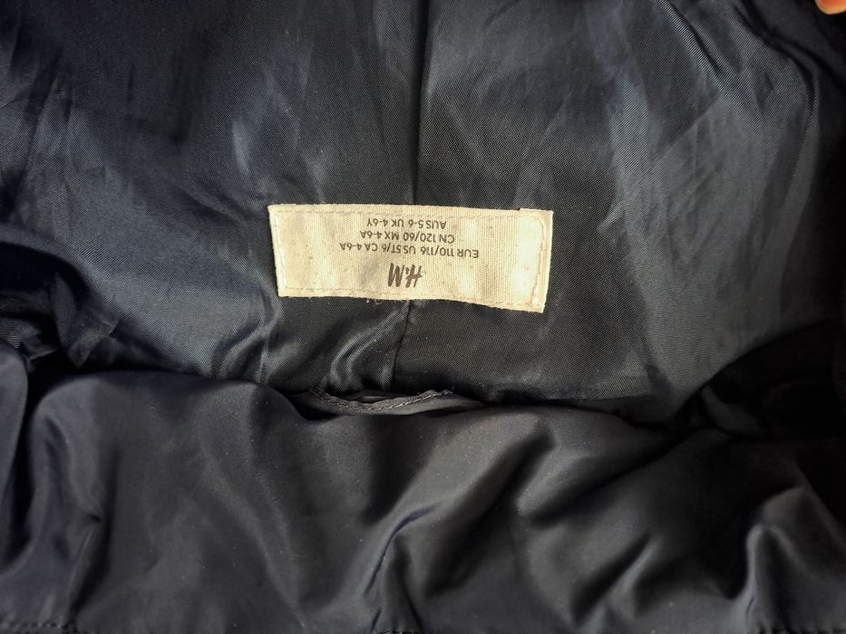 Geaca H&M marimea 110/116 pimavara-toamna