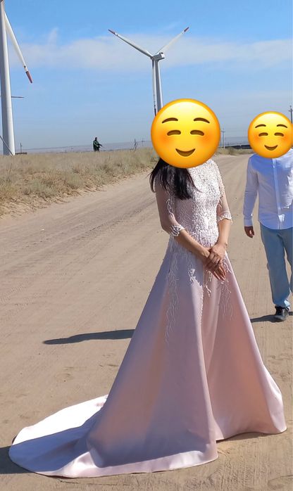 Свадебное платье и на узату