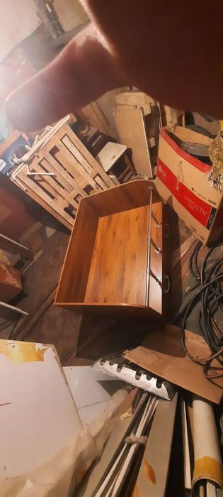 Детская кроватка из дерева с ящиками